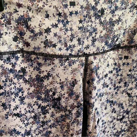 Victorias Secret Knockout Star Pattern Tights/Leggings-Md - Picture 2 of 6